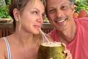 Eliana e marido