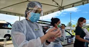 Campanha de vacinação em Aparecida de Goiânia foi uma das primeiras a ser iniciada em Goiás