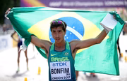 Caio Bonfim que, em 2016, nos Jogos Olímpicos do Rio, terminou na quarta posição da marcha atlética, com o tempo de 1h19m42