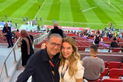 Galvão Bueno e Desirée Soares acompanharam a Copa do Mundo 2022 no Catar 