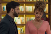 Diogo (Armando Babaioff) e Gisele (Sheron Menezzes)