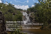 Dentro da Fazenda Xangui, com uma estrutura bastante rústica e acolhedora, fica uma trilha que se estende e conta com pequenas cachoeiras até a principal, de três quedas. O lugar é ideal para passeios em família, e oferece opções de lazer como uma área de churrasqueiras — mediante aluguel — e uma piscina de águas correntes