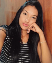 Gabriela Belchior de Oliveira, irmã de Thiago
