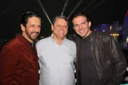 Nunes, Tarcísio e o vereador Rubinho Nunes