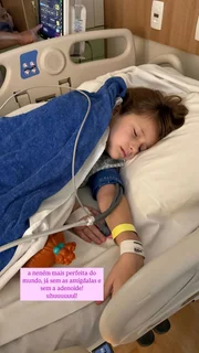 Sofia, filha de Ferrugem, passou por dois procedimentos cirúrgicos