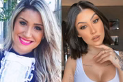 Antes e depois de Bianca Andrade 