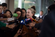 A ministra Gleisi Hoffmann (PT)