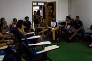 Alunos do curso Jovem de Expressão