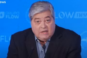 Datena durante debate promovido pelo Flow