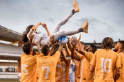 Brasiliense comemora o título da Copa Verde