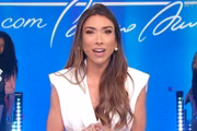 Patrícia Abravanel emocionada em primeiro programa sem Silvio Santos