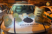 Homem foi preso com 70kg de drogas