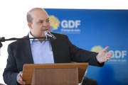 "Eu penso em reeleição, mas é uma vontade muito maior da população em me dar esse mandato do que minha, em continuar"