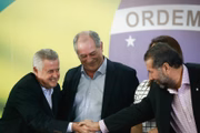 Rollemberg, Ciro Gomes e Lupi 