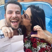Gustavo pediu Laís em namoro com cartinha