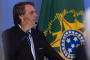 Presidente Jair Bolsonaro no evento de lançamento de Linhas de Crédito para Aquicultura e Pesca no Palácio do Planalto