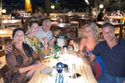 Paula Vieira, Luana Piovani, Javier Mambo, Samantha Castro e Alex Corban