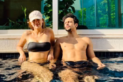 Sophia Abrahão e Sérgio Malheiros