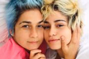 Ela vive um relacionamento com Lan Lahn 