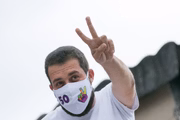 Guilherme Boulos (PSol), líder do MTST