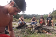Imagens da Aldeia Indígena Awa Porungawa Dju, entre Itanhaém e Peruíbe