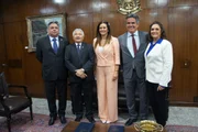 Posse de Eliane Nogueira foi acompanhada por Ciro e outros convidados