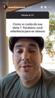 Em conversa com fãs, Marques reforçou importância do autocuidado na vida pós-bariátrica