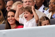 O príncipe Louis tem 4 anos 