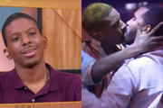 Lucas revendo cena de beijo em Gil