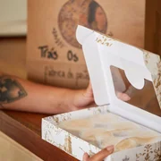Os clientes podem comprar os produtos frescos ou congelados