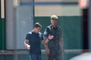 Mauro Cid no Batalhão de Polícia do Exército