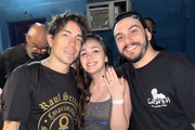 NX Zero é a "banda da vida do casal", segundo o noivo