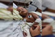 Menino está em estado grave