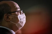 Wilson Witzel, governador do Rio afastado, em julgamento no Tribunal de Justiça