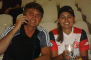 Michelle chegou a ocupar um posto no gabinete do deputado na Câmara, em setembro de 2007. Ela foi exonerada um ano depois, após o STF publicar uma súmula vedando a contratação de parentes de até terceiro grau