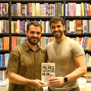 Marcelo Cosme e o marido, Frankel Brandão