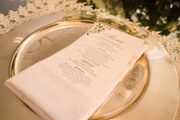 Menu do buffet