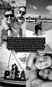 Homenagem da namorada ao ploto do avião que caiu em Vinhedo (SP)