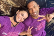 Viviane Araujo e Rodrigo Oliveira