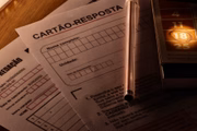 Cartão de respostas de prova