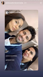 Andressa viajou para Belo Horizonte com a sogra para fazer uma harmonização facial