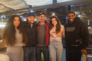Famosos comemoram fim das filmagens do longa Juntos para Sempre, em Campos do Jordão