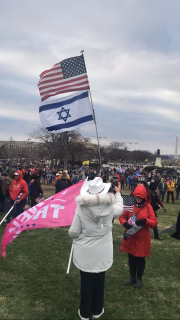 Manifestação trumpista em Washignton DC