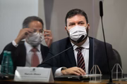 Ex-assessor do Ministério da Saúde Marcelo Blanco na CPI da Covid-19