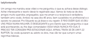 Tudo isso após desabafo da atriz na web