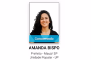 Amanda Bispo, candidata à prefeitura de Mauá, SP
