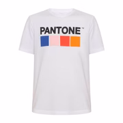 Camiseta masculina manga curta gola careca branca