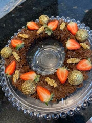 Guirlanda de brownie