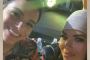 Bruna Marquezine e Ariadna estavam no evento da Anitta