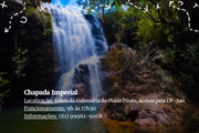A Chapada Imperial é uma reserva ecológica particular que vem sendo preservada desde 1986, no ponto mais alto do DF. Por lá, formam-se rochas e cânions em terrenos acidentados cobertos por vegetação típica do cerrado. Há três opções de trilhas: curta, média e longa